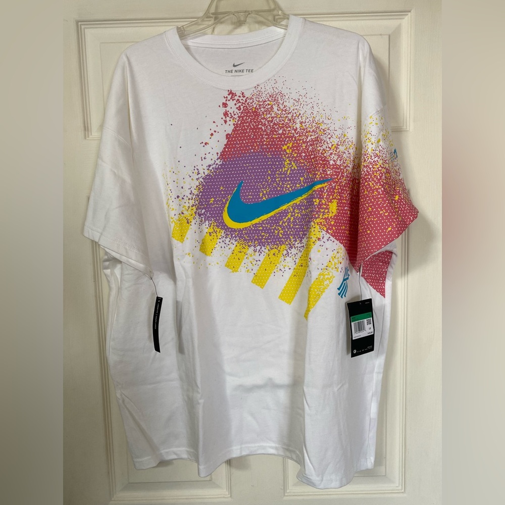 Mens Nike Kyrie 90’s Basketball Tshirt, Size XL- $40- Brand New